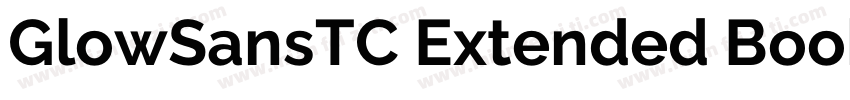 GlowSansTC Extended Book字体转换